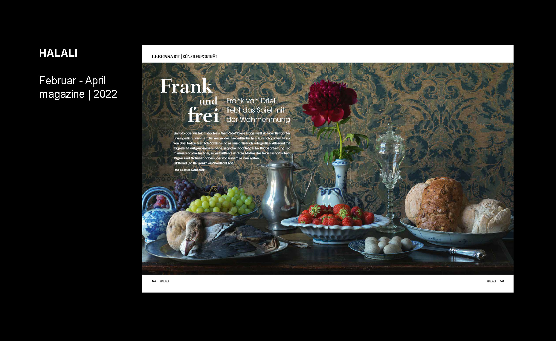 Frank van Driel - Halali Magazin 1