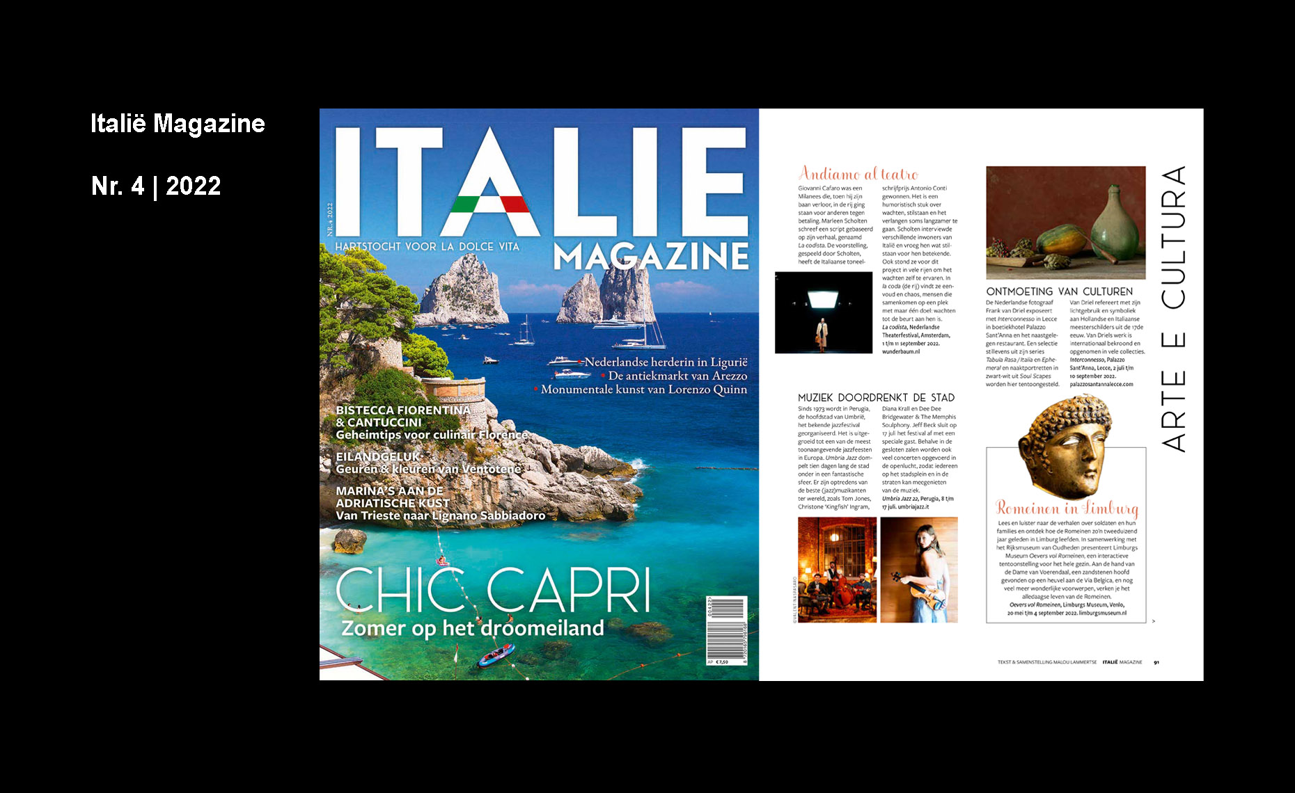 Italië Magazine
 
Nr. 4 | 2022